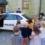 Storczyki - spotkanie z policjantami